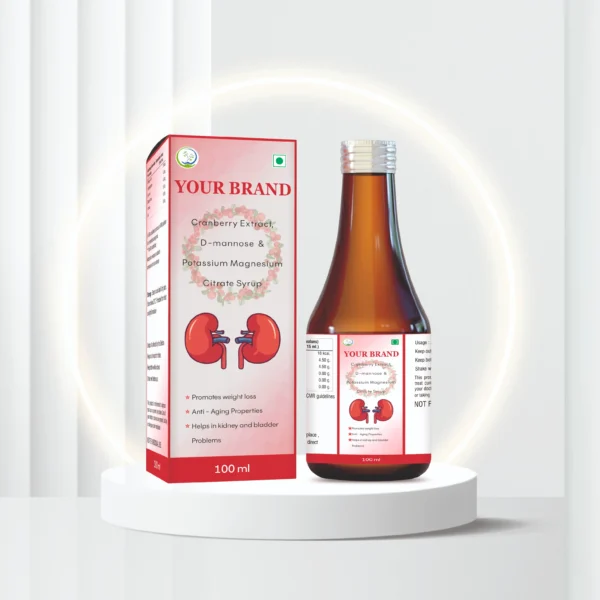 Cranberry d mannose syrup