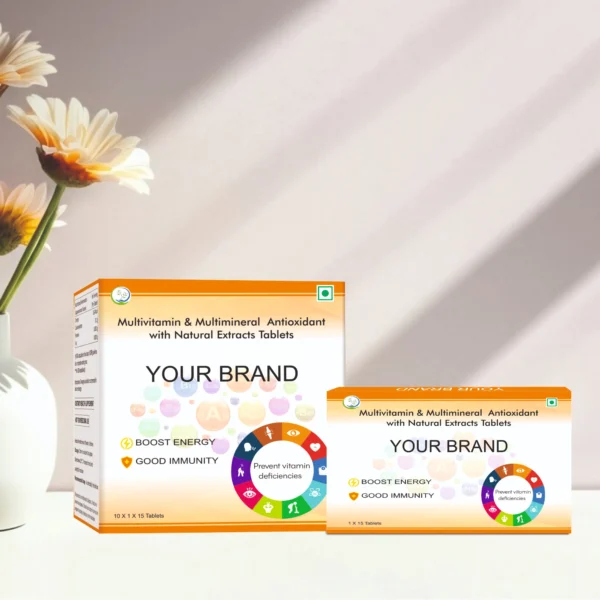 Multivitamin & Multimineral antioxident with Natural Extract Tablet