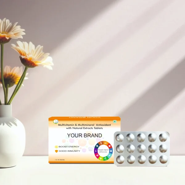 Multivitamin & Multimineral antioxident with Natural Extract Tablet - Image 2